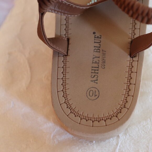 Ashley Blue Sandal Size 10 - Picture 3 of 7